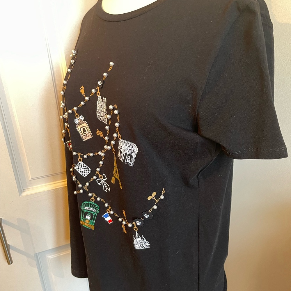 Karl Lagerfeld Tee with pearls